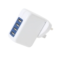 OMEGA CHARGER 4-PORT USB 4A WHITE UK plug [42673]