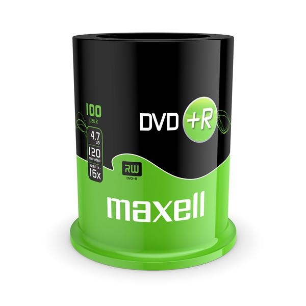 MAXELL DVD+R 4,7GB 16X CAKE*100 275641.30.GB