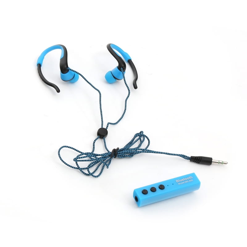 FIESTA EARPHONES BLUETOOTH + SELFIE SHUTTER FIS915 BLUE [43514]