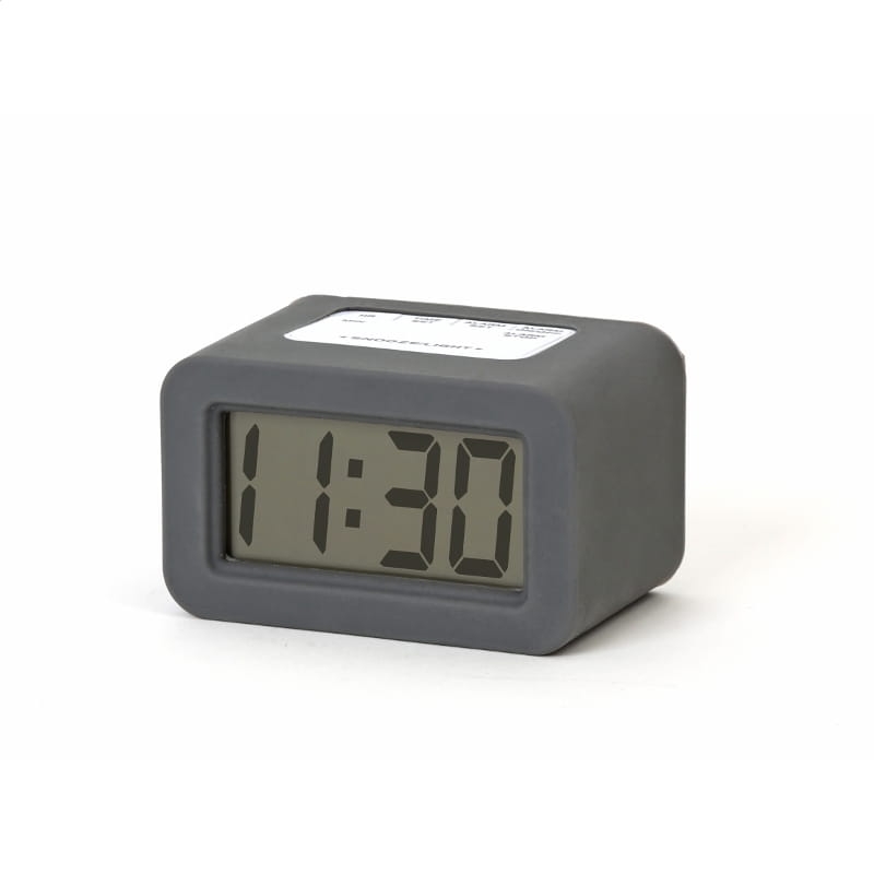 PLATINET ZEGAR ALARM CLOCK DIGITAL/RUBBER COVER [43246]