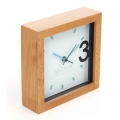 PLATINET ZEGAR/ALARM CLOCK WOODEN APRIL