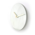 PLATINET WALL CLOCK MARBLE GLASS [44871]