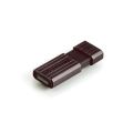 VERBATIM PENDRIVE PINSTRIPE USB 2.0 64GB BLACK  49065