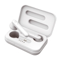 PLATINET BLUETOOTH V5.0 EARPHONES SPORT + CHARGING STATION PM1040 AURA WHITE