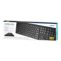 PLATINET WIRELESS KEYBOARD K100 US BLACK
