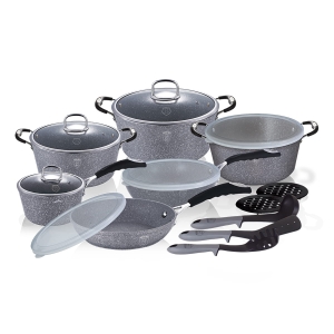 18 PCS COOKWARE SET STONE TOUCH BH/6196