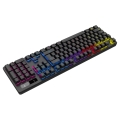 VARR MECHANICAL KEYBOARD GAMING MULTIMEDIA RGB Xinda Blue Switch BLACK [44887]
