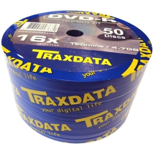 TRAXDATA DVD-R 4,7GB 16X VALUE PACK SP*50 907WEDRTRA004