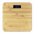 OMEGA BODY SCALE BAMBOO LCD DISPLAY 180 KG CAPACITY [45503]