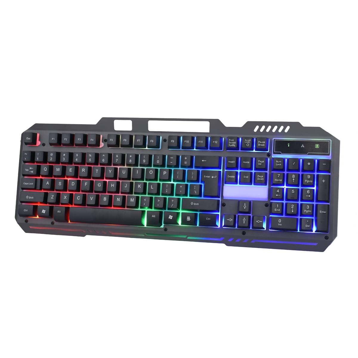VARR GAMING RGB BLACK KEYBOARD MULTIMEDIA [44842]