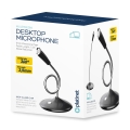 PLATINET MICROPHONE OFFICE/HOME DESKTOP JACK 3,5 BLACK