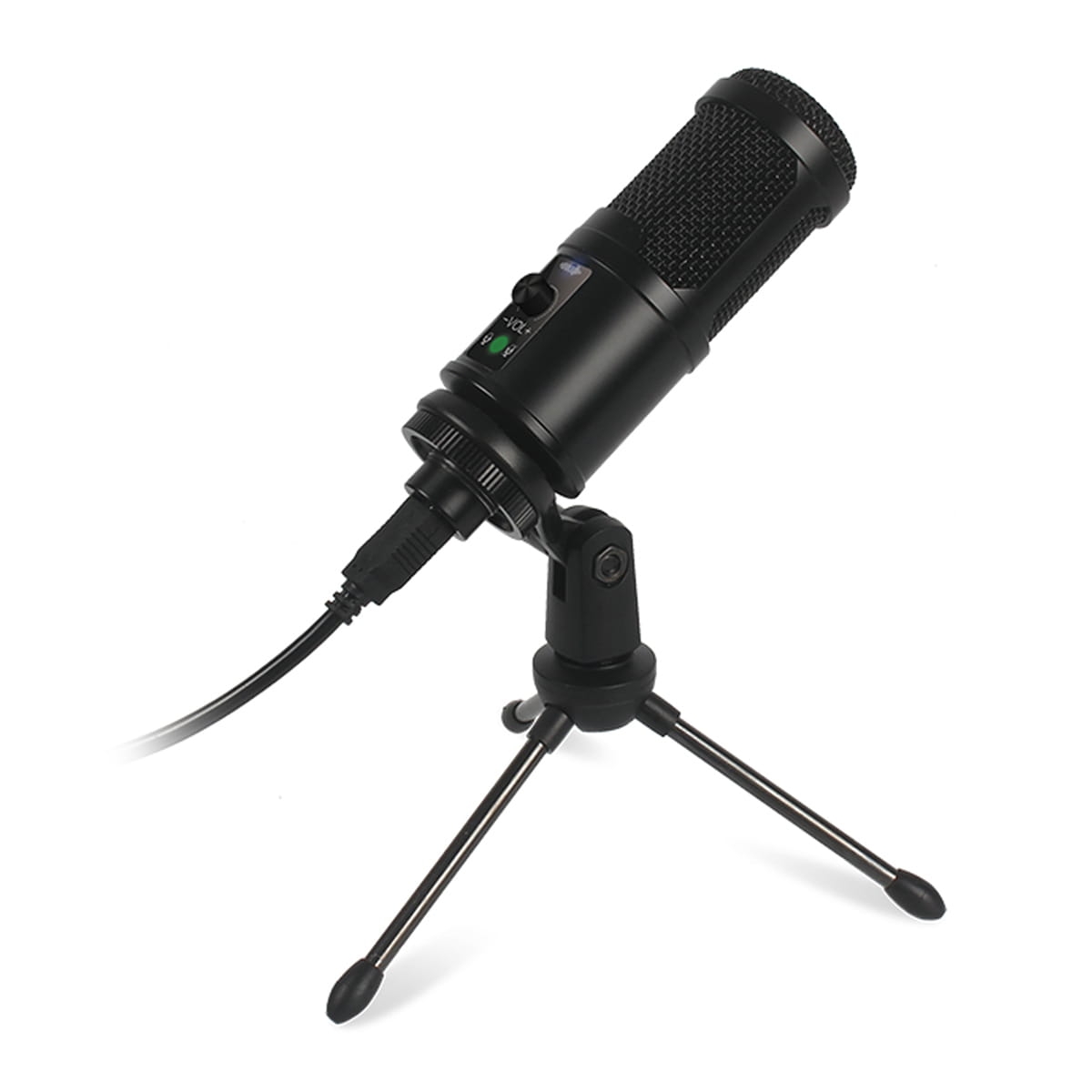VGMTB2 VARR GAMING MICROPHONE TUBE USB BLACK + TRIPOD + SPONGE