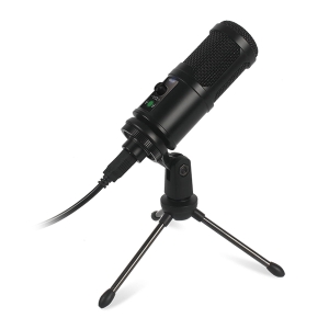 VGMTB2 VARR GAMING MICROPHONE TUBE USB BLACK + TRIPOD + SPONGE