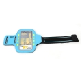 PLATINET SPORT ARMBAND FOR SMARTPHONE BLUE WITH LED [43706]