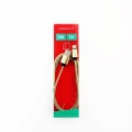 OMEGA  METAL CABLE LIGHTNING TO USB 1.8A 1M GOLD [44213]
