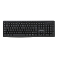 KEYBOARD US + MOUSE OMEGA OKM071B M-MEDIA W-LESS SET 2.4GHZ BLACK [43743]