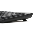 KEYBOARD US + MOUSE OMEGA OKM071B M-MEDIA W-LESS SET 2.4GHZ BLACK [43743]