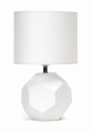 Ceramiczna lampka E27 25W biała