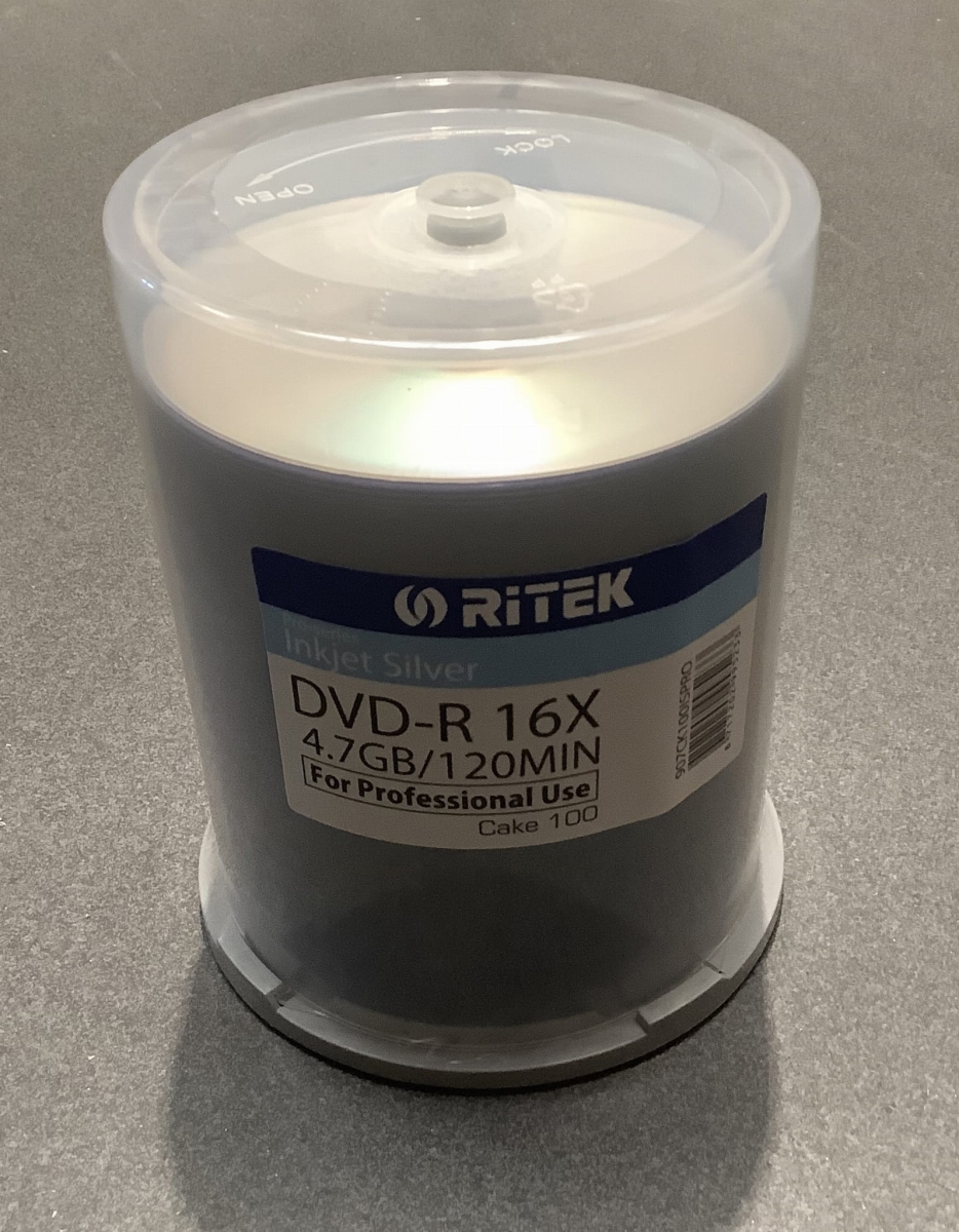 TRAXDATA DVD-R 4,7GB 16X PRO HI-RES WHITE INK-PRINT CAKE*100 907C1016IPROP