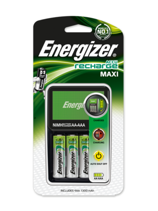 Energizer Rehharge MAXI + 4AA 2000mAh