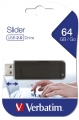 VERBATIM PENDRIVE USB 2.0 Store 'n' Go Slider USB Drive 64GB  98698