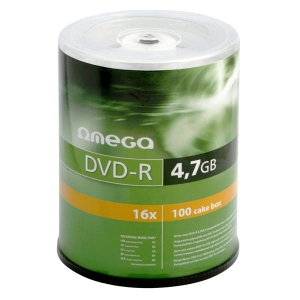 OMEGA DVD-R 4,7GB 16X CAKE*100 [540579]