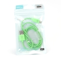 OMEGA BAJA PVC MICRO USB TO USB & DATA POLY CABLE 1M GREEN [44341]