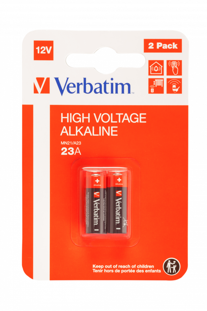 Verbatim  Batteries MN21/A23  blister x1 49940
