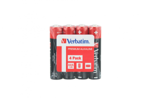 Verbatim  Batteries LR03 shrink x4 49500