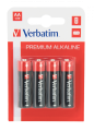 VERBATIM BATERIE ALKALICZNE LR06 AA BLISTER*4SZT  49921