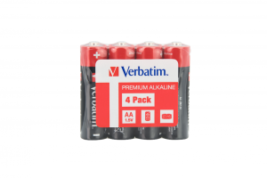 Verbatim  Batteries LR06 shrink x4 49501