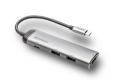 VERBATIM MULTIMEDIA ADAPTER Type-C to 2xUSB HDMI  49140