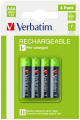 Verbatim Rechargeable Batteries HR3 950mAh blister x4 49514