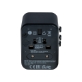 VERBATIM POWER TRAVEL ADAPTOR UTA-02 100-250V USB  PD20W + QC18W 49544