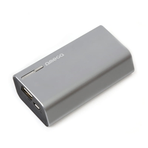 OMEGA POWERBANK 4400MAH 1A ALU SILVER