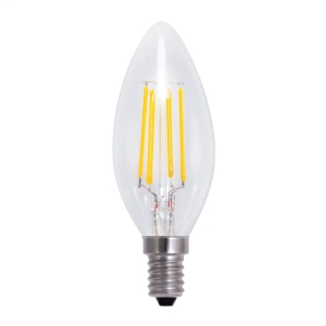 OMEGA LED BULB FILAMENT E14 2800K 4W CANDLE