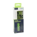 PLATINET IN-EAR EARPHONES + MIC SPORT PM1031 GREEN [42943]