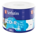 VERBATIM CD-R 700MB 52X PRINTABLE DATA LIFE SP*50  43794