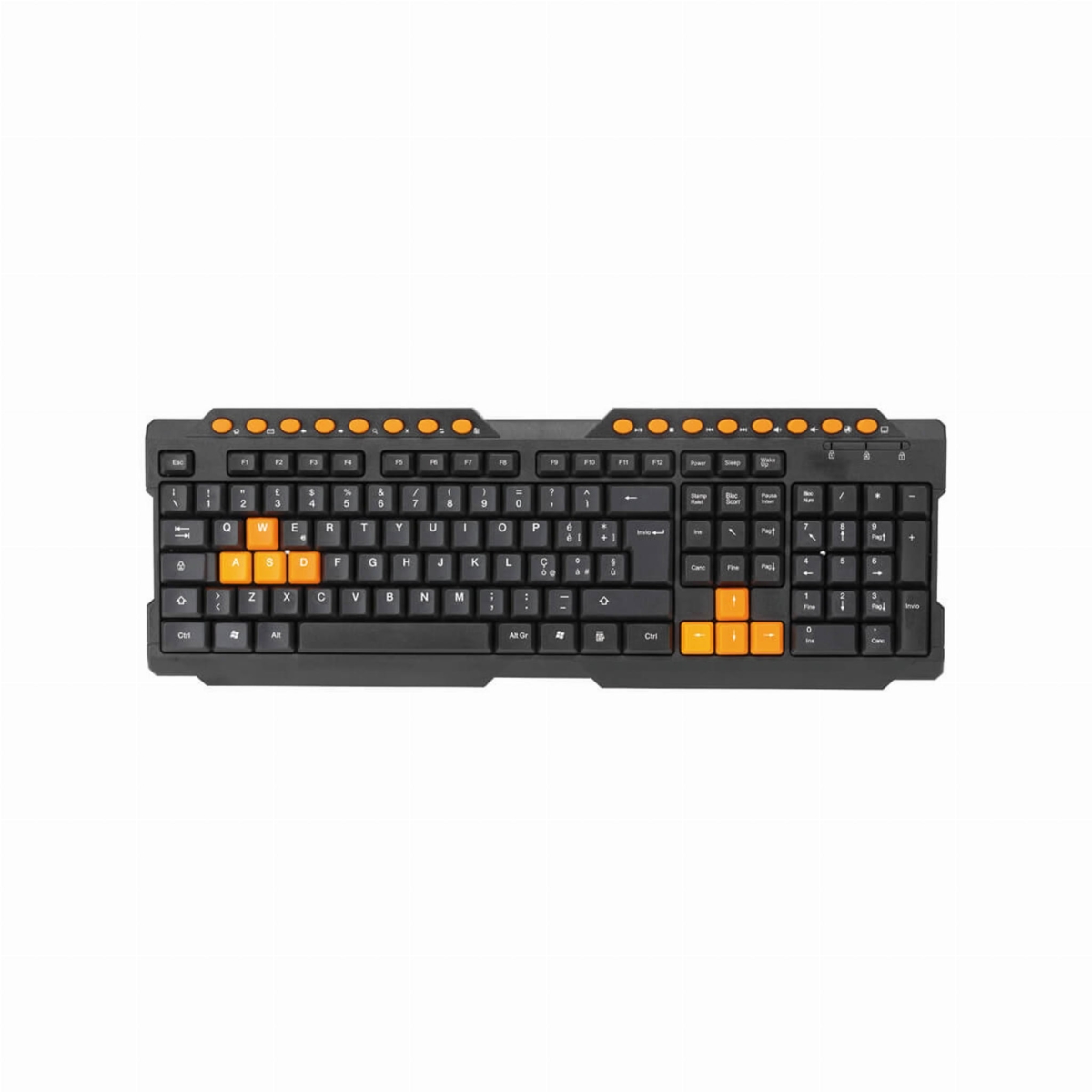 KEYBOARD IT OMEGA OK-26 ITALIAN VERSION M-DIA USB [44450]