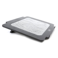 OMEGA LAPTOP COOLER PAD "BREEZE" WHITE 14CM FAN USB PORT 42616