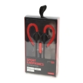 FREESTYLE IN-EAR EARPHONES + MIC SPORT FH1014 RED / BLACK [42692]