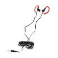 FREESTYLE IN-EAR EARPHONES + MIC SPORT FH1014 RED / BLACK [42692]