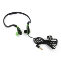 FREESTYLE IN-EAR EARPHONES + MIC SPORT FH1019 BLACK + GREEN [42443] EOL