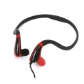 FREESTYLE IN-EAR EARPHONES + MIC SPORT FH1019 BLACK + RED [42445] EOL