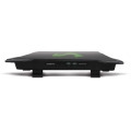 OMEGA LAPTOP COOLER PAD (CYCLONE) 5 FANS 2 USB PORTS BLACK 42182