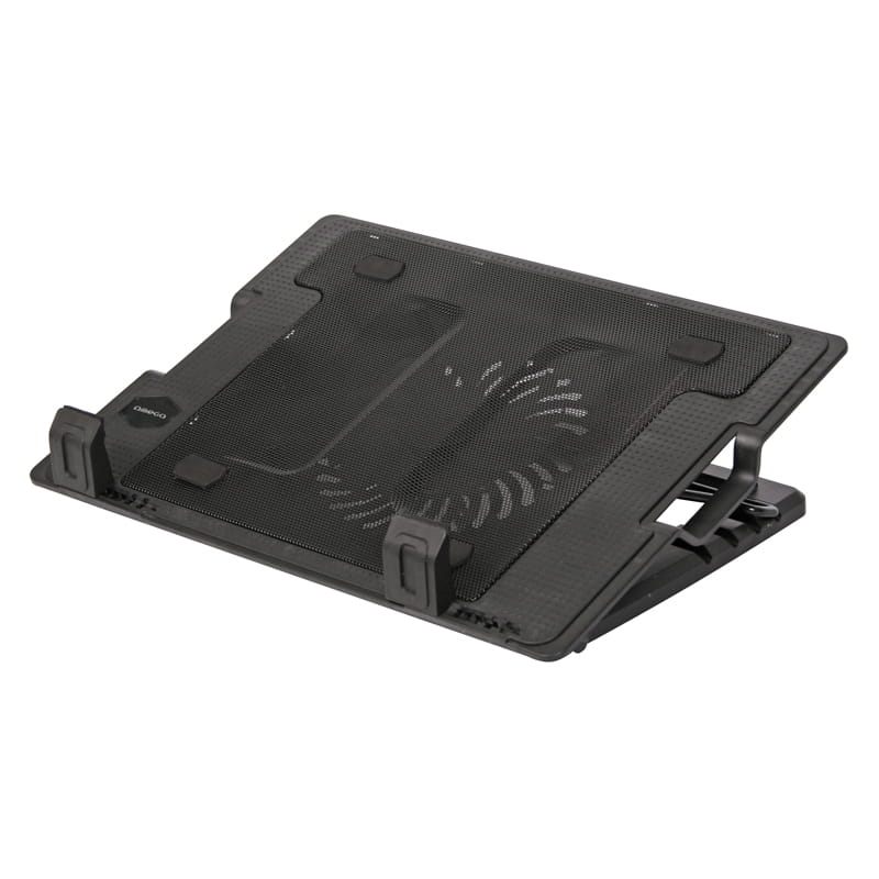 OMEGA LAPTOP COOLER PAD " FROST"  14CM FAN 2USB PORTS  41247
