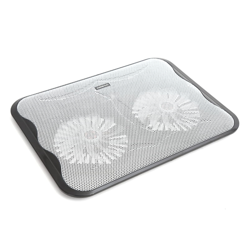 OMEGA LAPTOP COOLER PAD " ICE CUBE" BLACK 14CM FAN USB PORT 41908