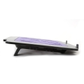 OMEGA LAPTOP COOLER PAD "BREEZE" PURPLE 14CM FAN USB PORT 42615