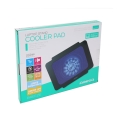 OMEGA LAPTOP COOLER PAD "BREEZE" PURPLE 14CM FAN USB PORT 42615