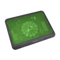 OMEGA LAPTOP COOLER PAD (WIND) 14 CM FAN GREEN 42429